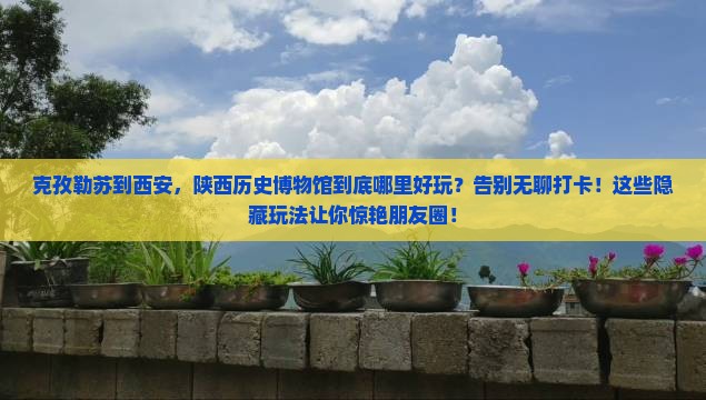克孜勒苏到西安陕西历史博物馆哪里玩