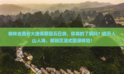 榆林去西安大唐芙蓉园五日游