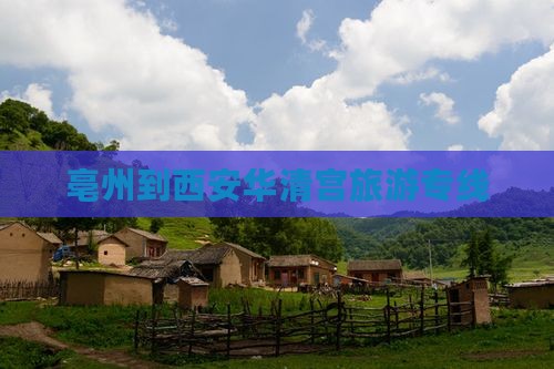 亳州到西安华清宫旅行社