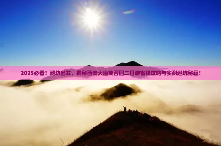 潍坊去西安大唐芙蓉园二日游