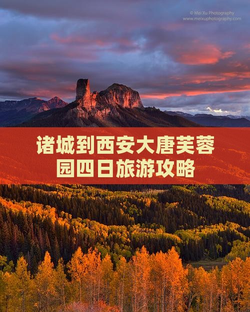 诸城到西安大唐芙蓉园四日游
