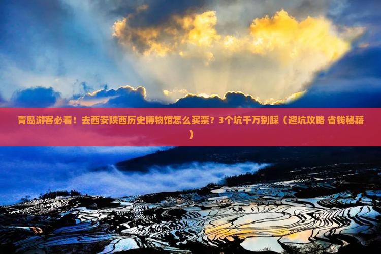 青岛去西安陕西历史博物馆门票
