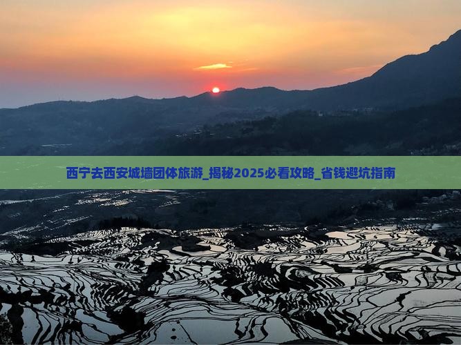 西宁去西安城墙团体旅游 西宁去西安城墙团体旅游