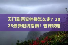 天门到西安钟楼旅行社