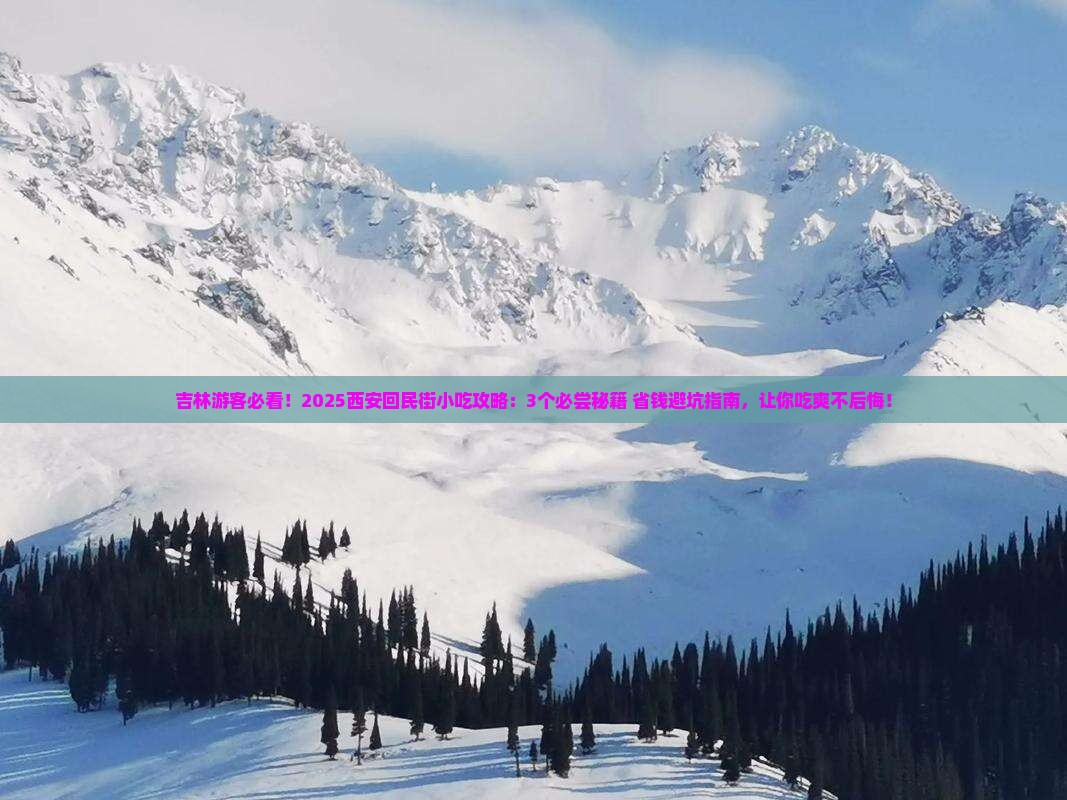 吉林去西安回民街旅游小吃