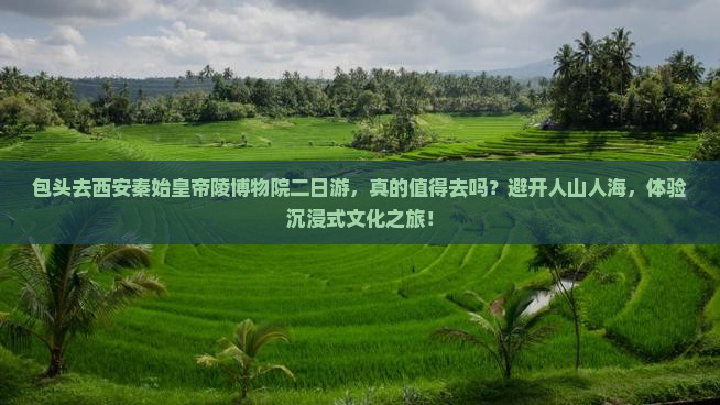 包头去西安秦始皇帝陵博物院二日游