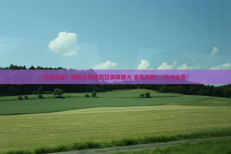 吕梁去西安大雁塔四日游