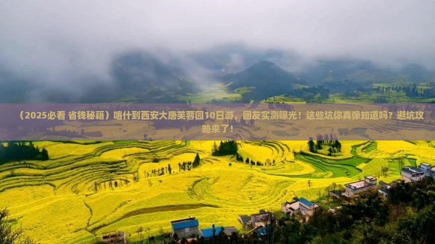 喀什到西安大唐芙蓉园大型旅游团