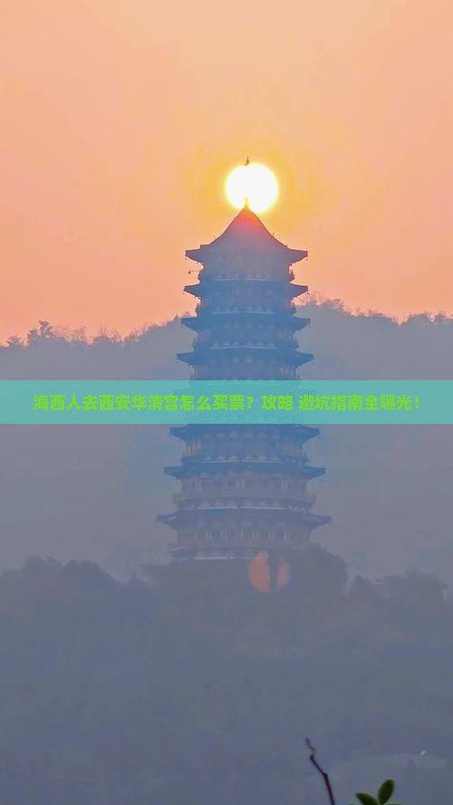 海西去西安华清宫门票