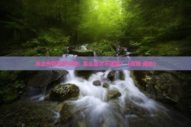 达州去西安钟楼景点