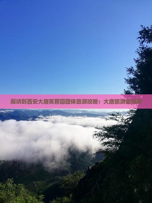 廊坊到西安大唐芙蓉园团体旅游