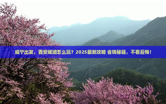 咸宁去西安城墙哪里玩