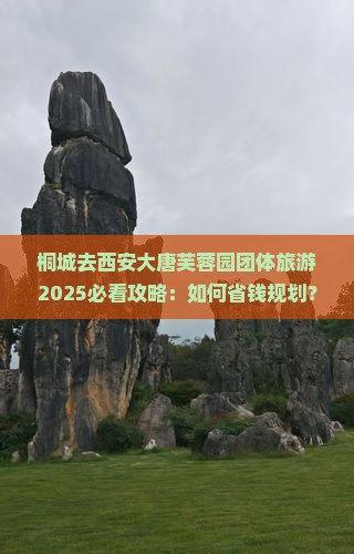 桐城去西安大唐芙蓉园团体旅游