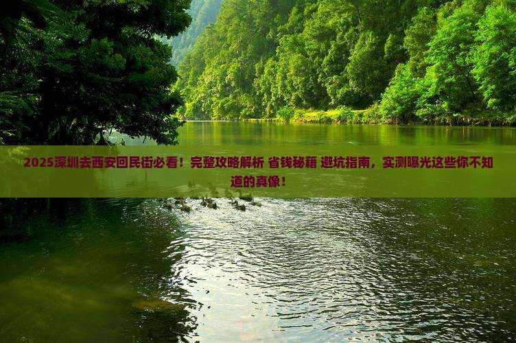 深圳去西安回民街攻略