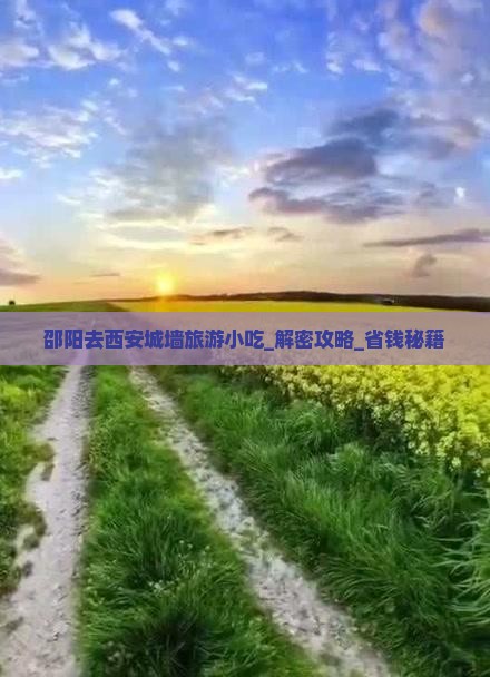 邵阳去西安城墙旅游小吃