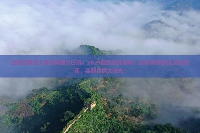 沈阳到西安大唐芙蓉园六日游