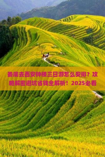 娄底去西安钟楼三日游
