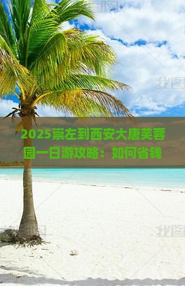 崇左到西安大唐芙蓉园一日游