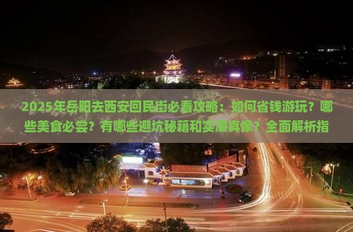 岳阳去西安回民街攻略