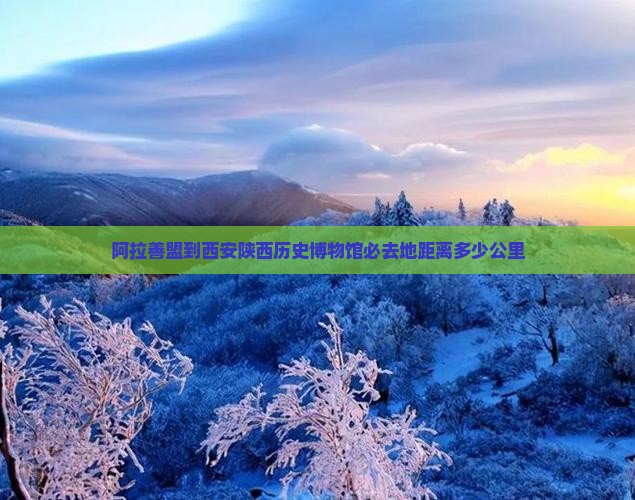 阿拉善盟到西安陕西历史博物馆必去地