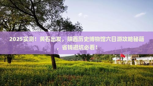 黄石到西安陕西历史博物馆六日游