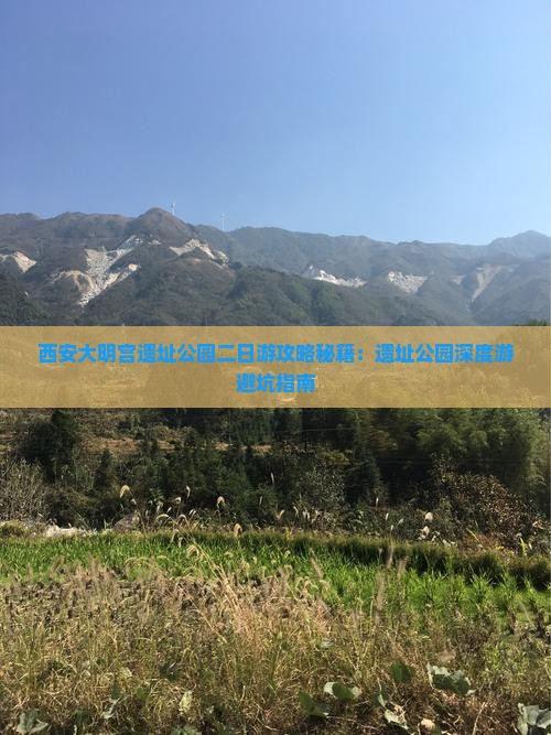 荆门去西安大明宫国家遗址公园二日游