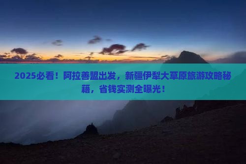 阿拉善盟去新疆伊犁大草原旅游