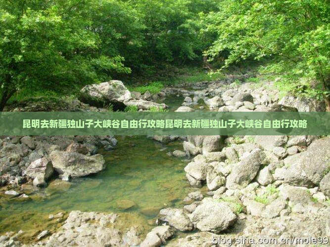 昆明去新疆独山子大峡谷自由行