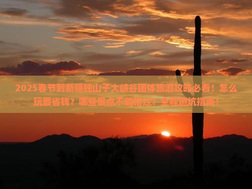 春节到新疆独山子大峡谷团体旅游