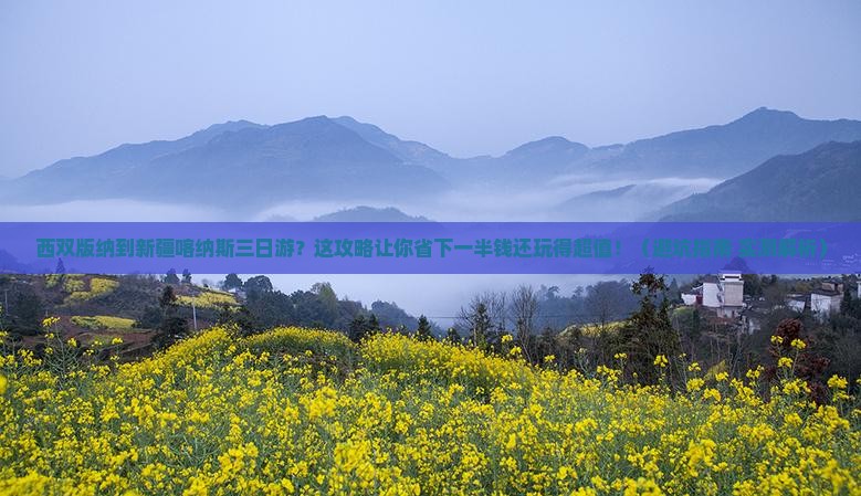 西双版纳去新疆喀纳斯三日游