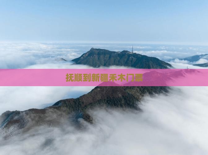 抚顺到新疆禾木门票