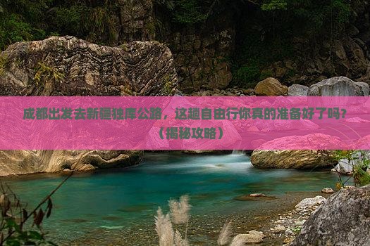 成都去新疆独库公路自由行
