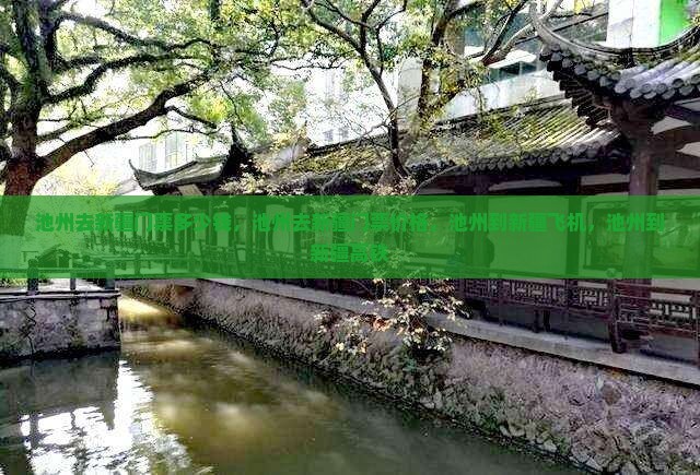 池州去新疆门票