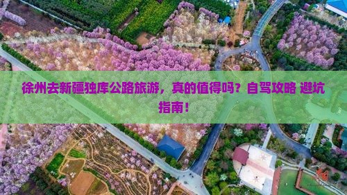 徐州去新疆独库公路旅游