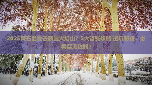 黄石到新疆火焰山旅行社