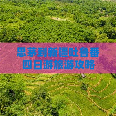 思茅到新疆吐鲁番四日游