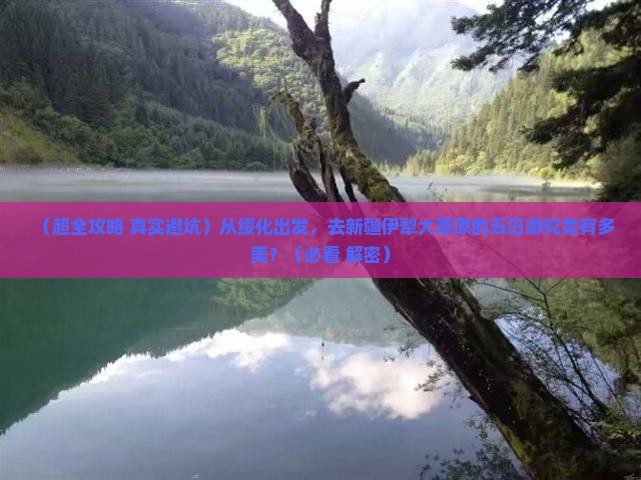 绥化到新疆伊犁大草原五日游