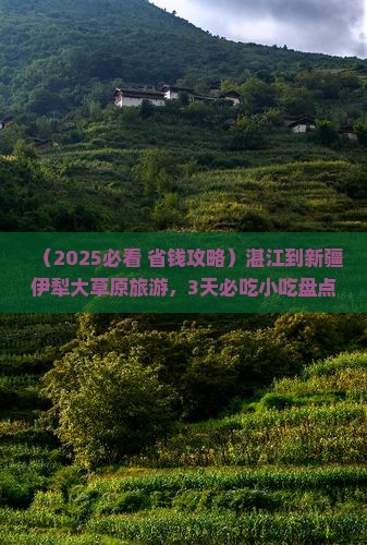 湛江到新疆伊犁大草原旅游小吃