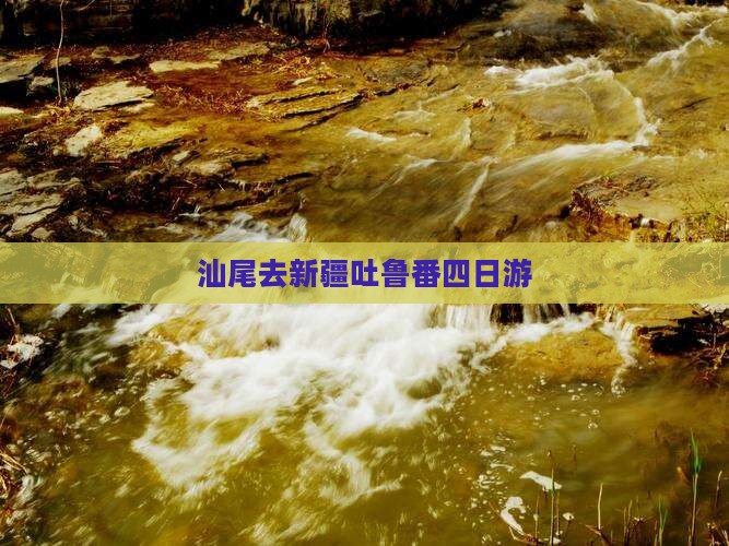 汕尾去新疆吐鲁番四日游