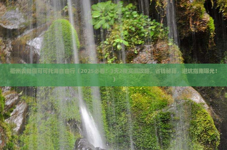衢州去新疆可可托海自由行