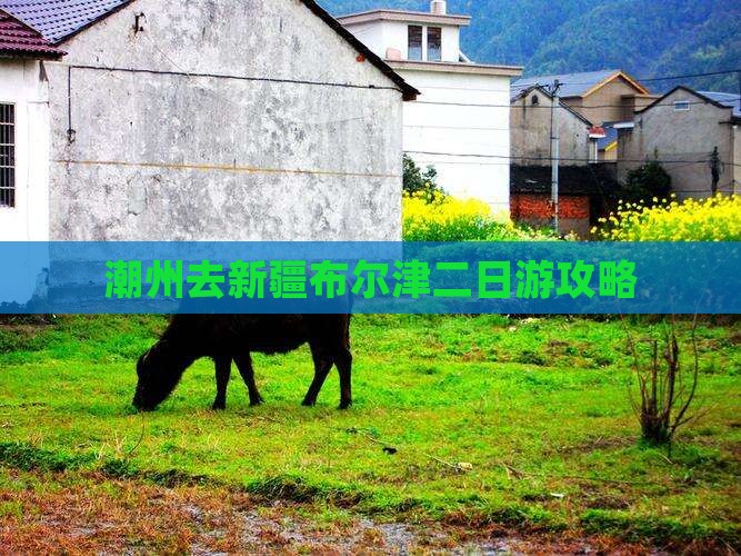潮州去新疆布尔津二日游