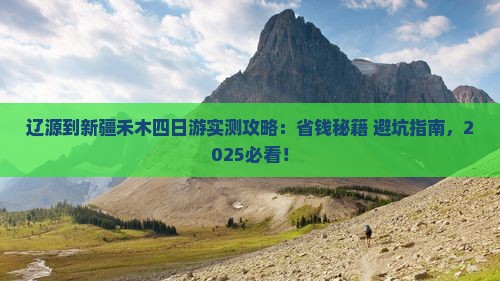 辽源到新疆禾木四日游