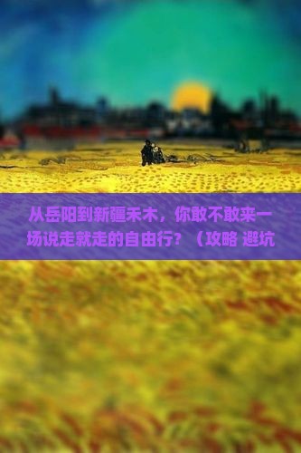 岳阳去新疆禾木自由行