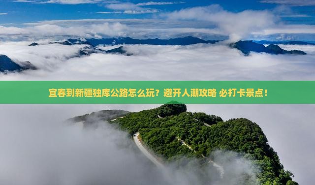 宜春到新疆独库公路哪里玩