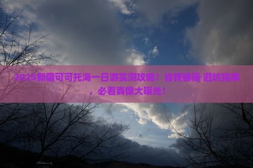沧州去新疆可可托海一日