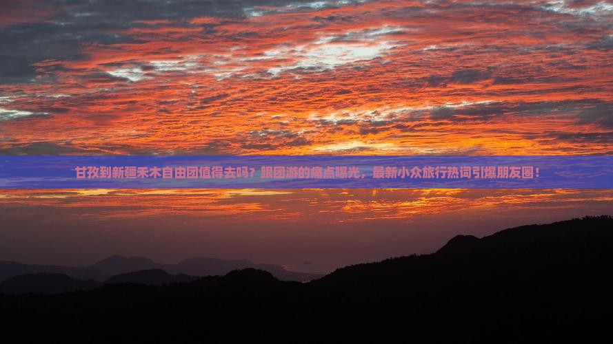 甘孜到新疆禾木自由团