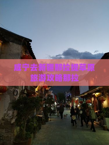咸宁去新疆那拉提景点