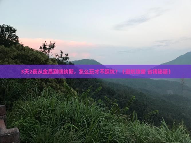 金昌去新疆喀纳斯个人游
