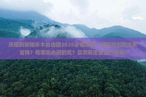 庆阳到新疆禾木自由团