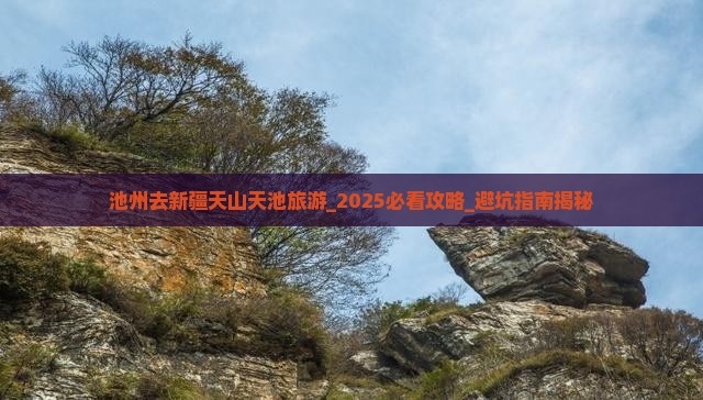 池州去新疆天山天池旅游